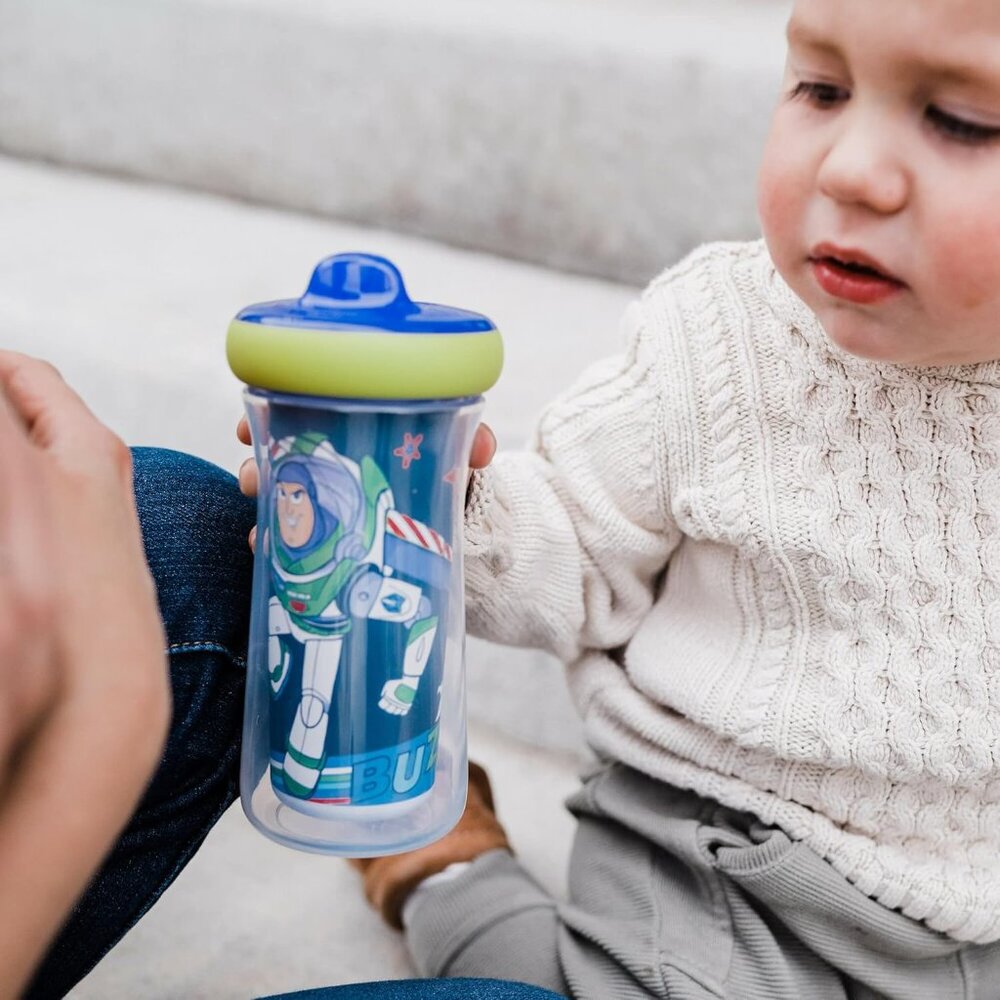 Disney/Pixar Toy Story Kids Insulated Sippy Cups - Dishwasher Safe Spill Proof T - Picture 5 of 6